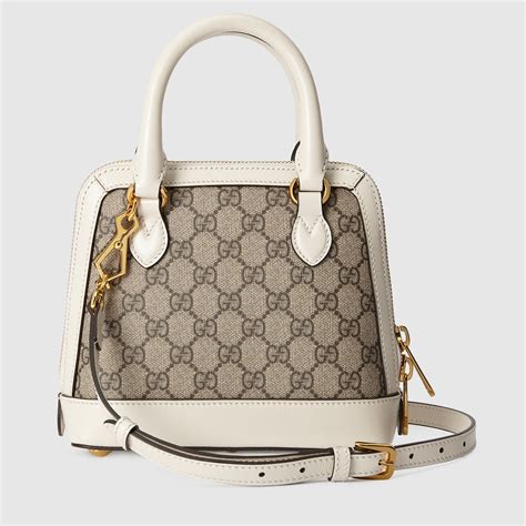 gucci top handle bag white|gucci top handle crossbody bag.